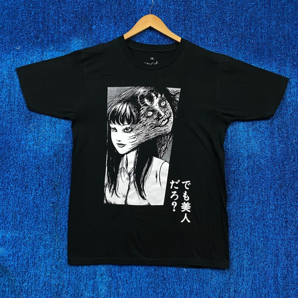 Tomie Junji Ito Psychological Horror Manga Cover Art Tee M